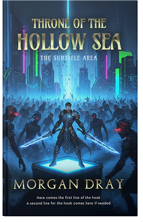 Front view of Premade LitRPG Book Cover - Big Stone