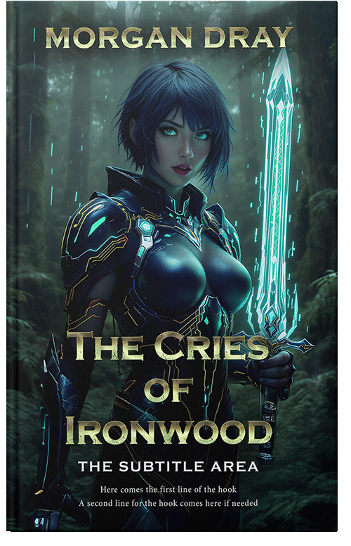 Front view of Aztec #35139 - Premade LitRPG Book Cover