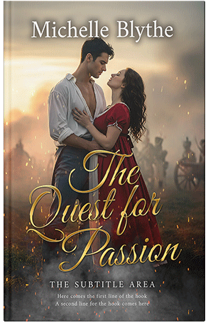 Pre Made Book Cover Taupe