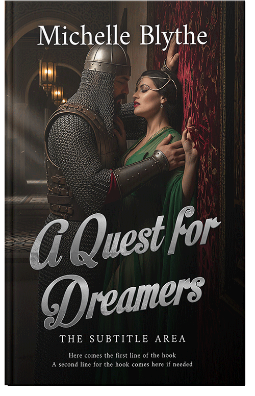 Front view of Night Rider #35153 - Premade Historical Book Cover