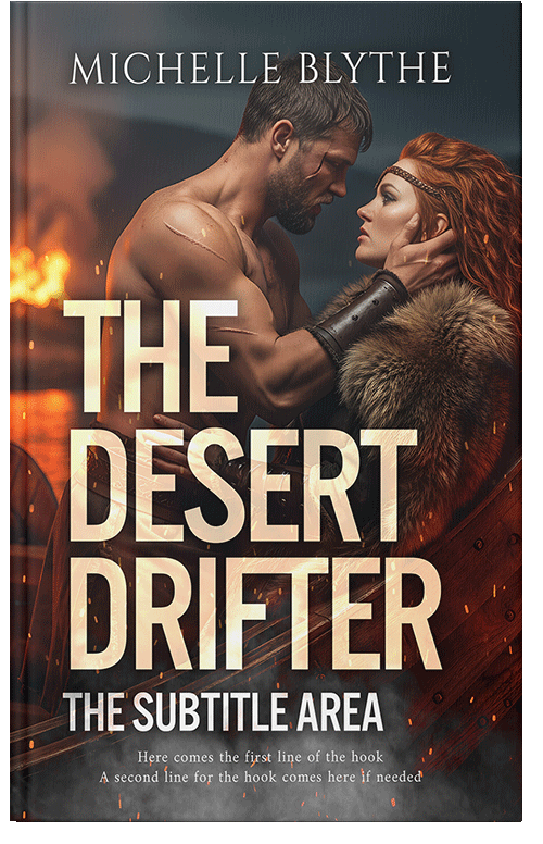 Front view of Cocoa Brown #35160 - Premade Romance Book Cover