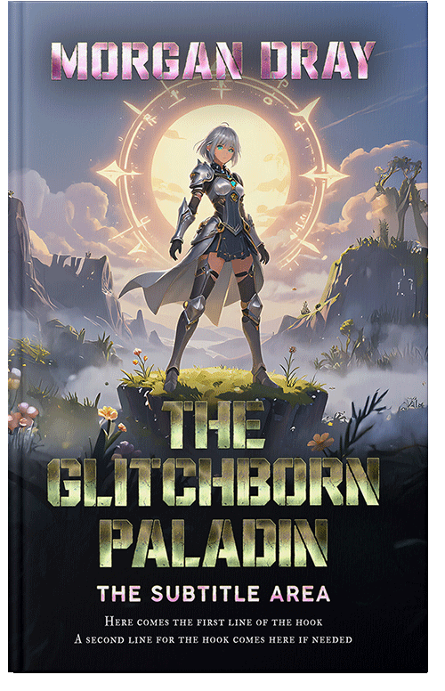 Front view of Premade Fantasy Book Cover - Tuna