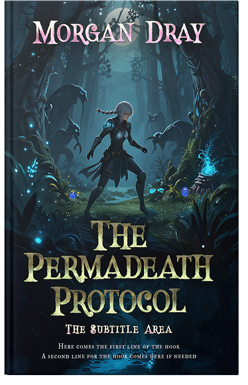 Front view of Premade Fantasy Book Cover - Firefly