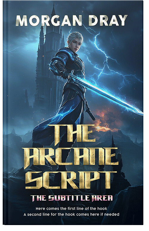 Front view of Premade Fantasy Book Cover - Big Stone