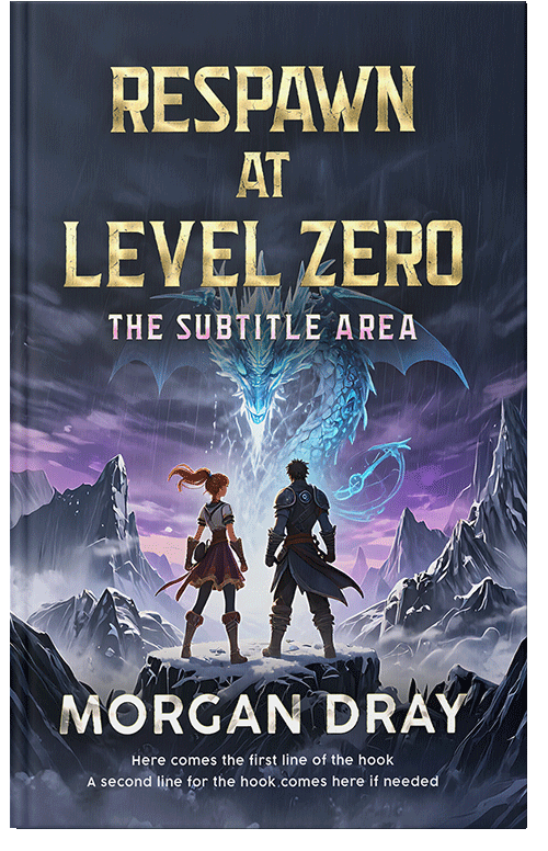 Front view of Premade Fantasy Book Cover - Ebony Clay