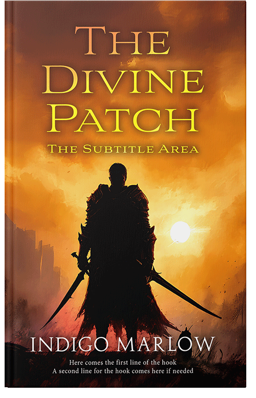 Front view of Premade Fantasy Book Cover - Hawaiian Tan