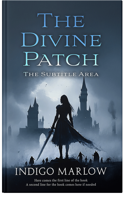 Front view of Big Stone #35181 - Premade Fantasy Book Cover