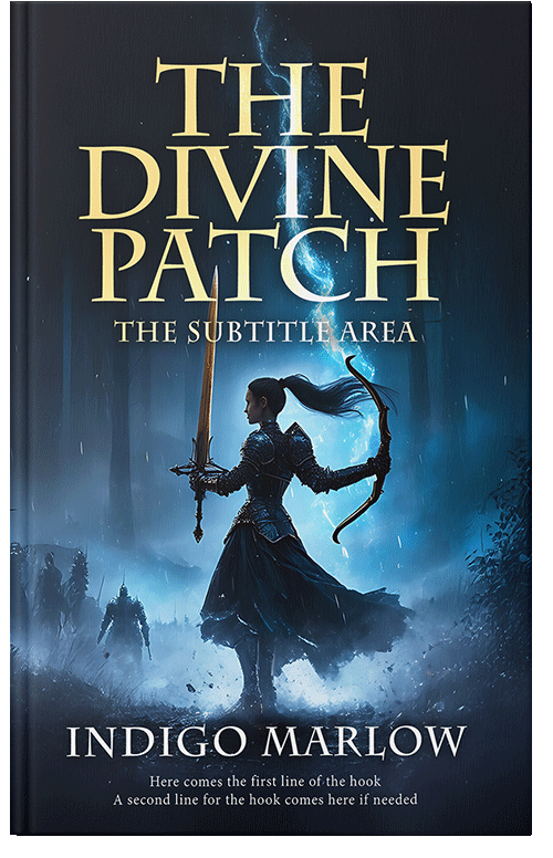 Front view of Premade Fantasy Book Cover - Firefly