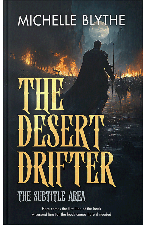 Front view of Premade LitRPG Book Cover - Rob Roy