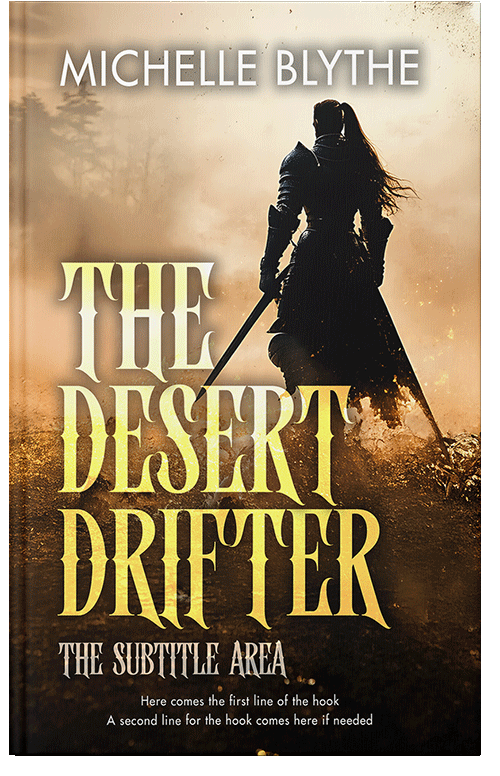 Front view of Crowshead #35194 - Premade LitRPG Book Cover