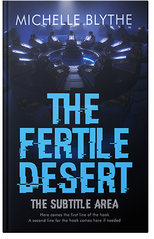 Pre Made Book Cover Ebony