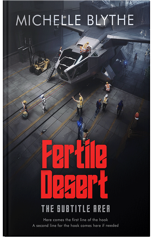 Front view of Woodsmoke #35209 - Premade Science Fiction Book Cover