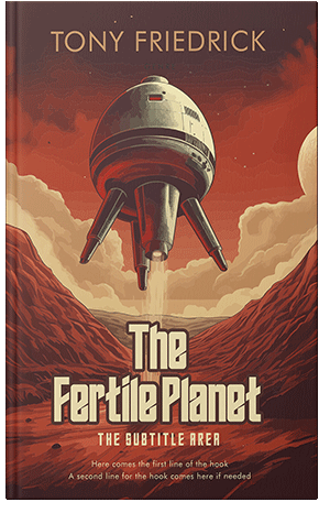 Pre Made Book Cover Buccaneer