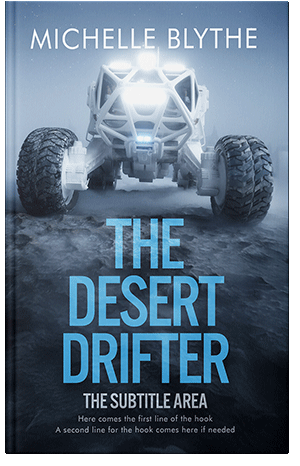 Pre Made Book Cover Pickled Bluewood