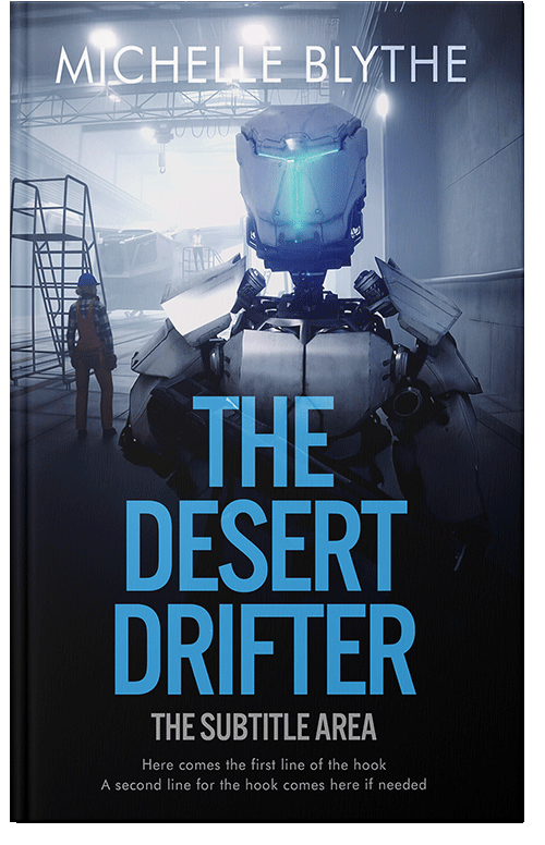 Front view of Heather #35234 - Premade Science Fiction Book Cover