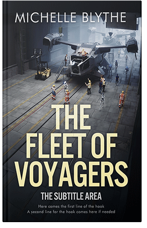 Pre Made Book Cover Shark