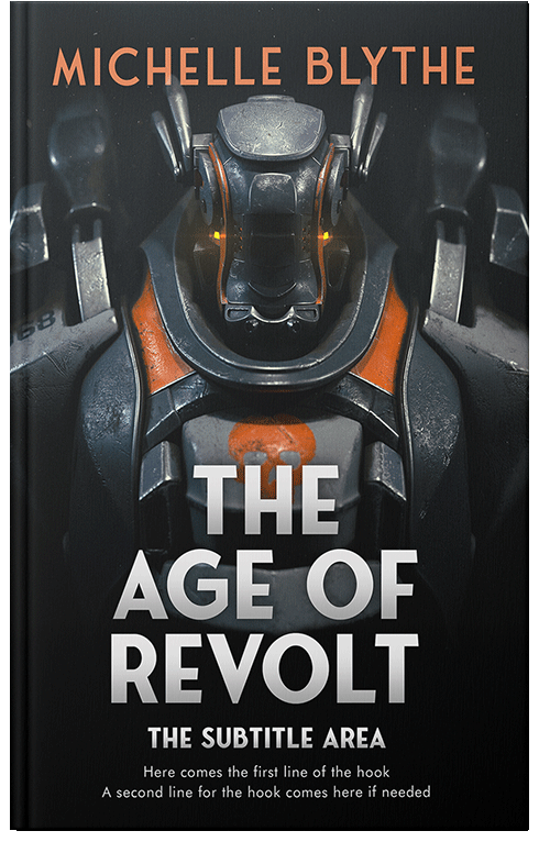 Front view of Premade Science Fiction Book Cover - Woodsmoke