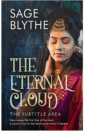 Pre Made Book Cover Tan