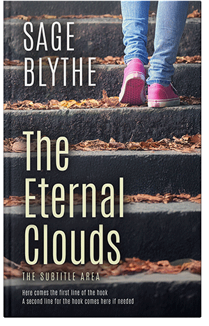 Pre Made Book Cover Soft Amber