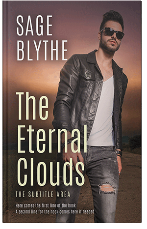 Pre Made Book Cover Taupe