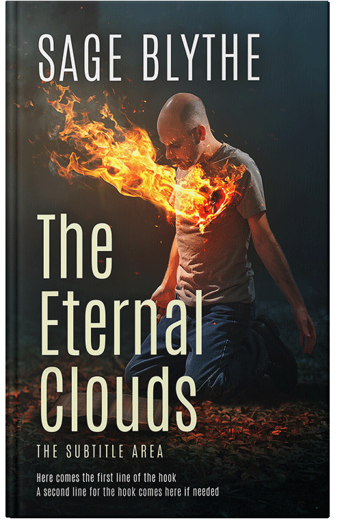 Front view of Gold Sand #35261 - Premade Religion & Spirituality Book Cover | BookCoverZone