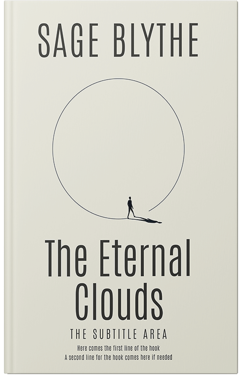 Front view of Satin Linen #35265 - Premade Health & Mind & Body Book Cover