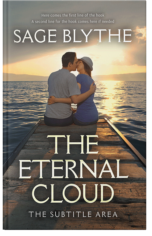 Front view of Armadillo #35272 - Premade Romance Book Cover