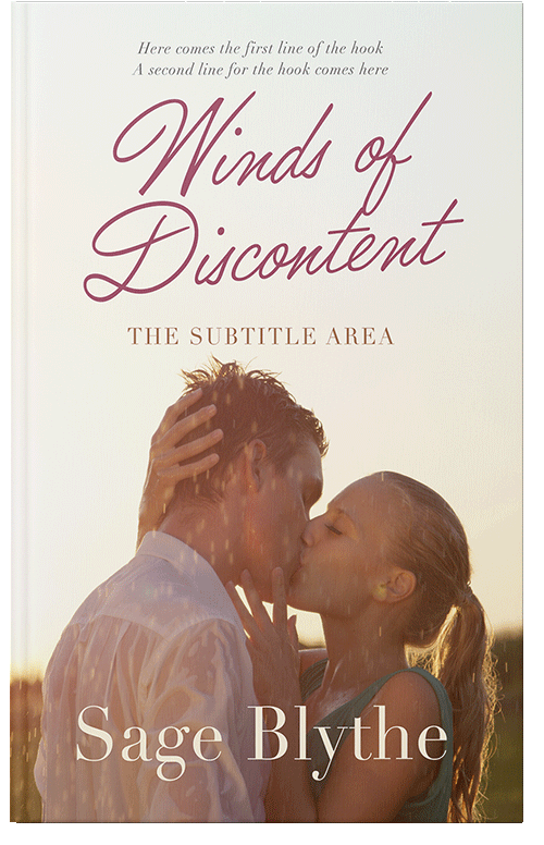 Front view of White Rock #35281 - Premade Romance Book Cover