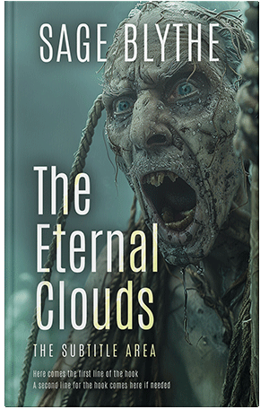 Pre Made Book Cover Outer Space