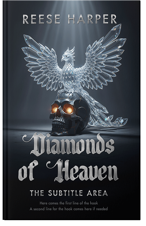 Front view of Bunker #35290 - Premade Fantasy Book Cover