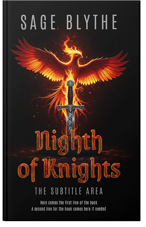 Front view of Tuscany #35302 - Premade Fantasy Book Cover