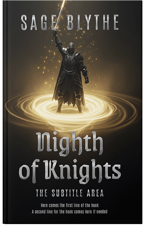 Front view of Rodeo Dust #35307 - Premade Fantasy Book Cover