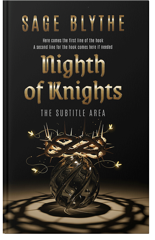 Front view of Mongoose #35312 - Premade Fantasy Book Cover