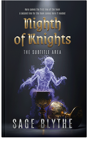 Pre Made Book Cover Mirage