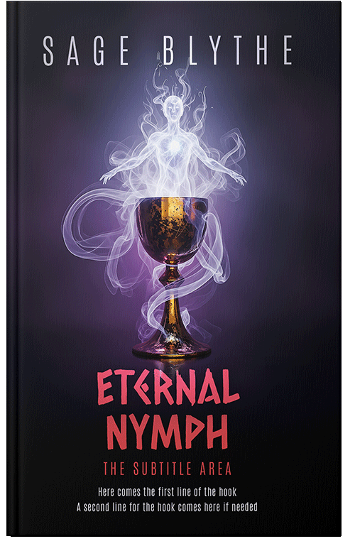 Front view of Vulcan #35316 - Premade Fantasy Book Cover