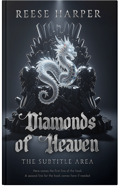 Front view of Bunker #35326 - Premade Fantasy Book Cover