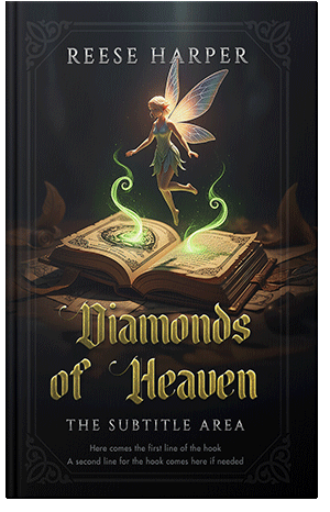 Pre Made Book Cover Cod Gray