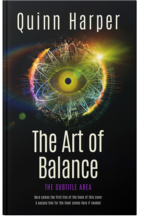 Front view of Straw #35333 - Premade Health & Mind & Body Book Cover