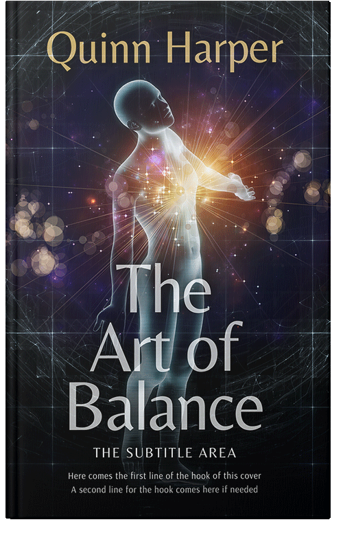 Front view of Cinder #35336 - Premade Health & Mind & Body Book Cover