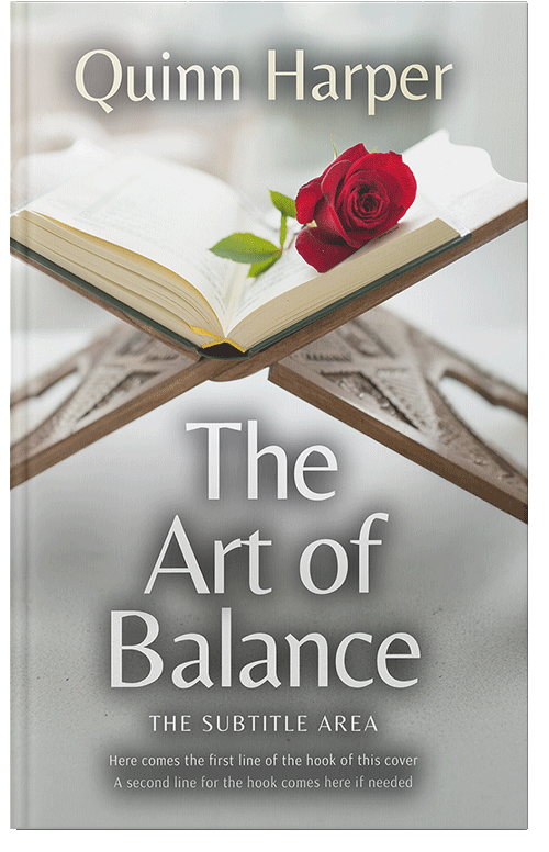 Front view of Gray Nickel #35338 - Premade Religion & Spirituality Book Cover