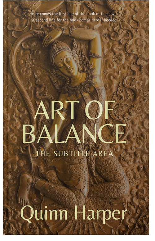 Front view of Dallas #35341 - Premade Religion & Spirituality Book Cover