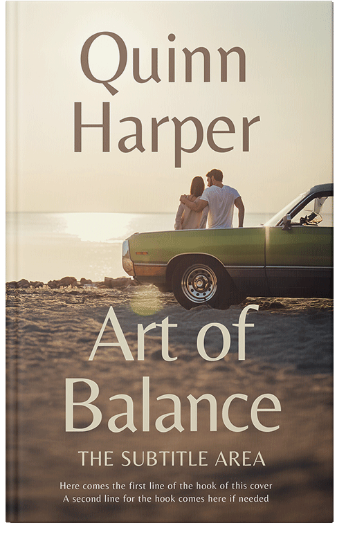 Front view of Parchment #35346 - Premade Romance Book Cover