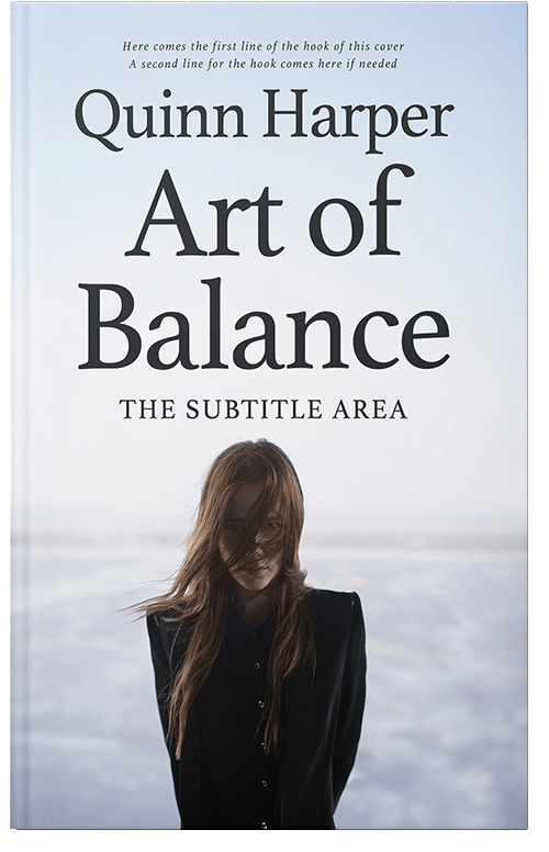 Front view of Cod Gray #35350 - Premade Teen & Young Adult Book Cover