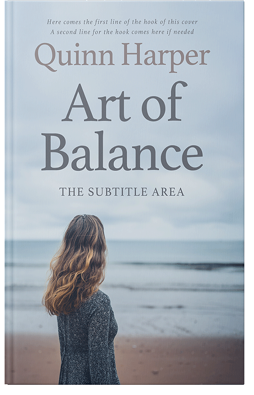 Front view of Heather #35351 - Premade Teen & Young Adult Book Cover