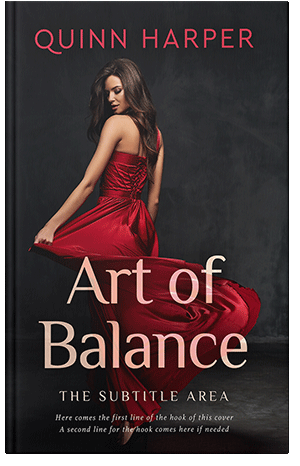 Pre Made Book Cover Cocoa Brown