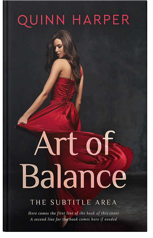 Front view of Cocoa Brown #35354 - Premade Romance Book Cover