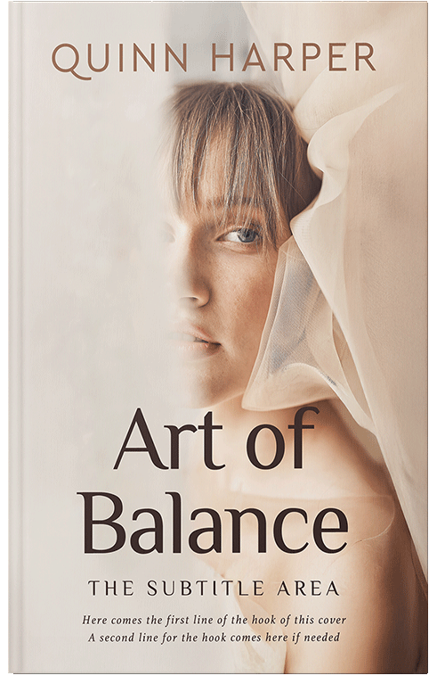 Front view of Premade Romance Book Cover - Bone