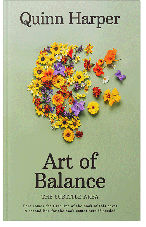 Front view of Coriander #35366 - Premade Science & Nature Book Cover