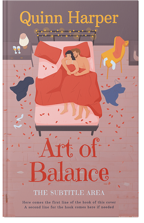 Front view of Premade Romance Book Cover - Quicksand