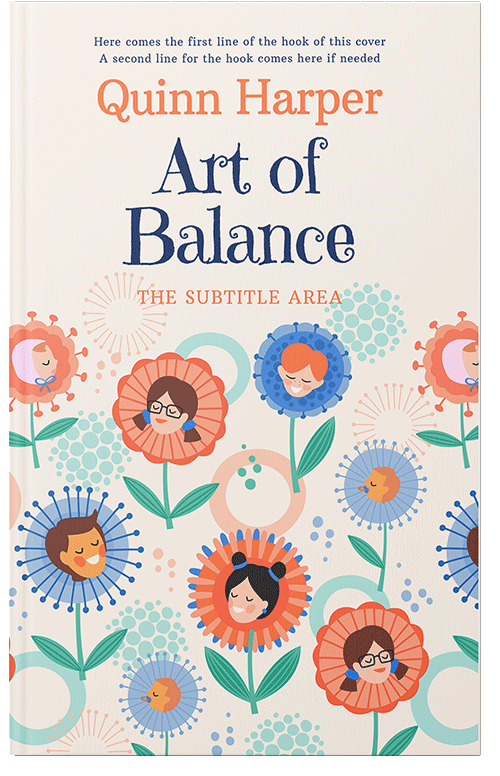 Front view of Premade Romance Book Cover - Spring Wood